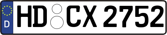 HD-CX2752