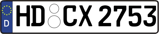 HD-CX2753