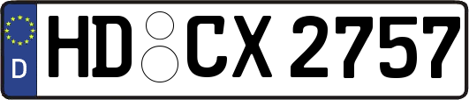 HD-CX2757