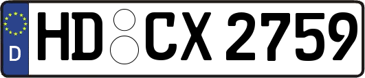 HD-CX2759