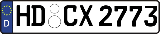 HD-CX2773