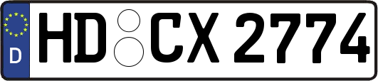 HD-CX2774