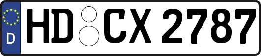 HD-CX2787
