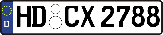 HD-CX2788