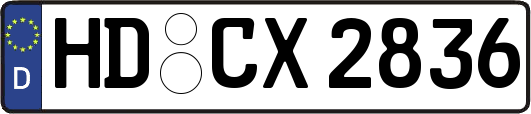 HD-CX2836