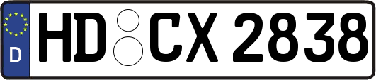 HD-CX2838