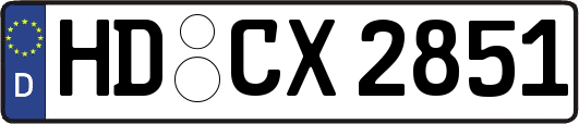 HD-CX2851