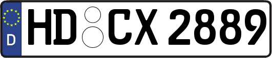 HD-CX2889