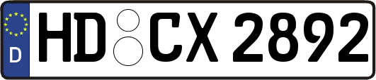 HD-CX2892