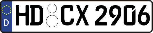 HD-CX2906