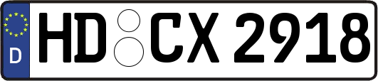 HD-CX2918