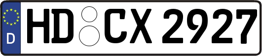 HD-CX2927