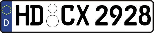 HD-CX2928