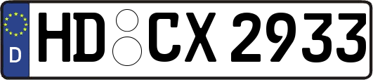 HD-CX2933