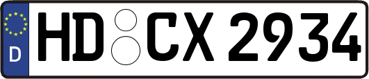 HD-CX2934