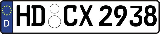 HD-CX2938