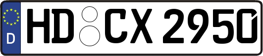 HD-CX2950