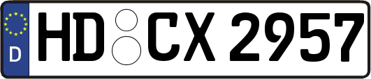 HD-CX2957