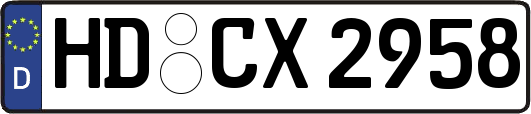 HD-CX2958