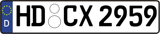 HD-CX2959