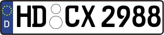HD-CX2988
