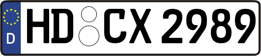 HD-CX2989