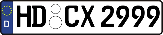 HD-CX2999