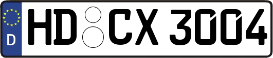 HD-CX3004