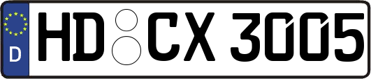 HD-CX3005