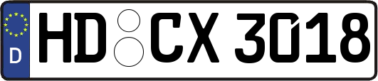HD-CX3018