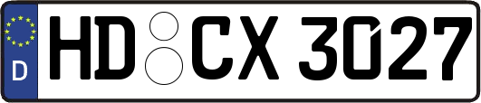 HD-CX3027