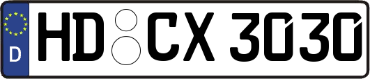 HD-CX3030