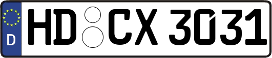 HD-CX3031