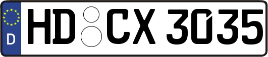 HD-CX3035