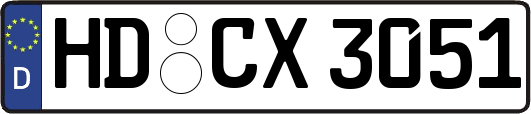 HD-CX3051