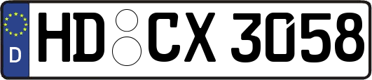 HD-CX3058