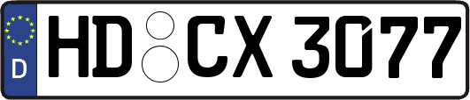 HD-CX3077