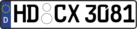 HD-CX3081