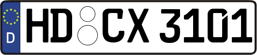 HD-CX3101