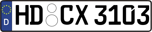 HD-CX3103