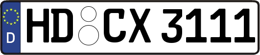 HD-CX3111