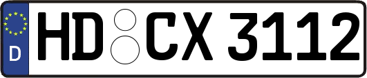 HD-CX3112