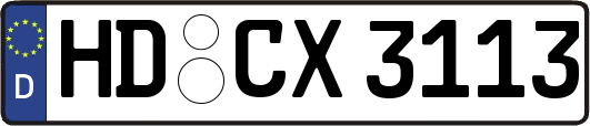 HD-CX3113