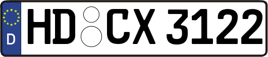HD-CX3122