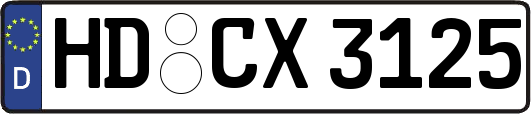 HD-CX3125