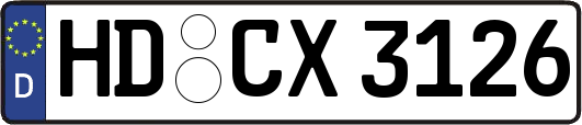 HD-CX3126