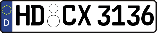 HD-CX3136