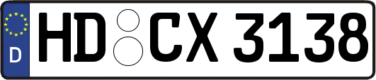 HD-CX3138