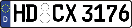 HD-CX3176