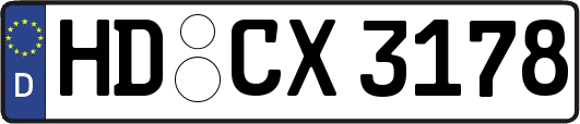 HD-CX3178